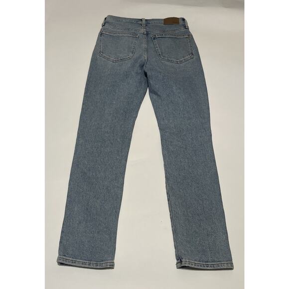 Sz 24 Madewell The Perfect Vintage Straight Jean in Kingsbury Wash - Picture 10 of 11
